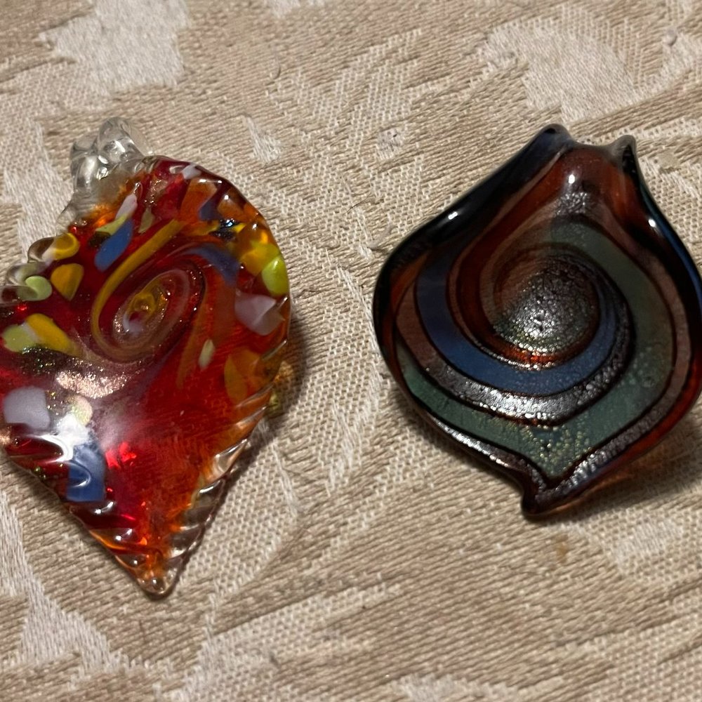 Glass pendants